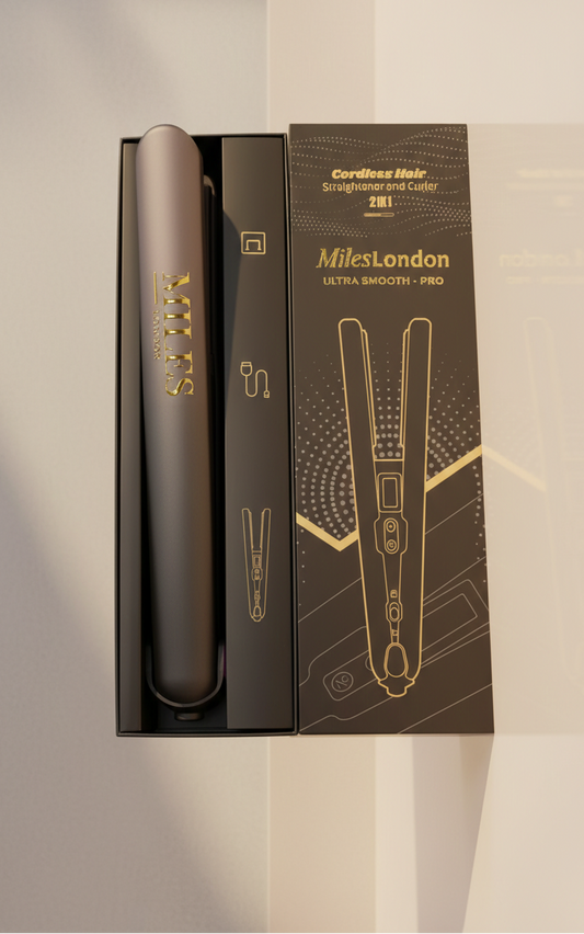Miles London — Ultra Smooth-Pro.  9600 mAh Cordless Hair Straightener
