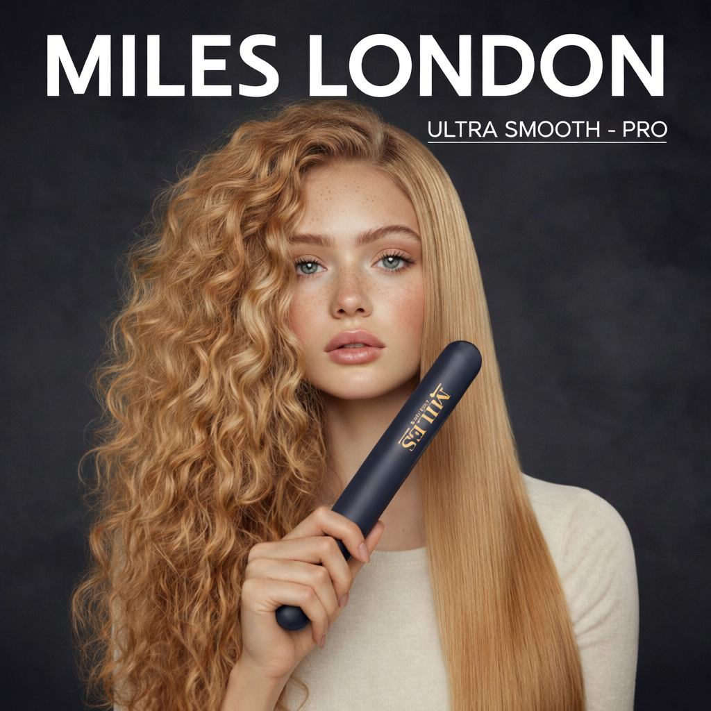 Miles London — Ultra Smooth-Pro.  9600 mAh Cordless Hair Straightener