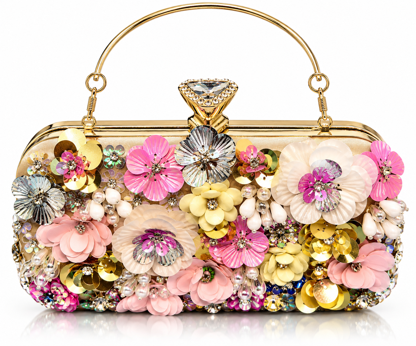Miles London Floral Bloom Gala Clutch