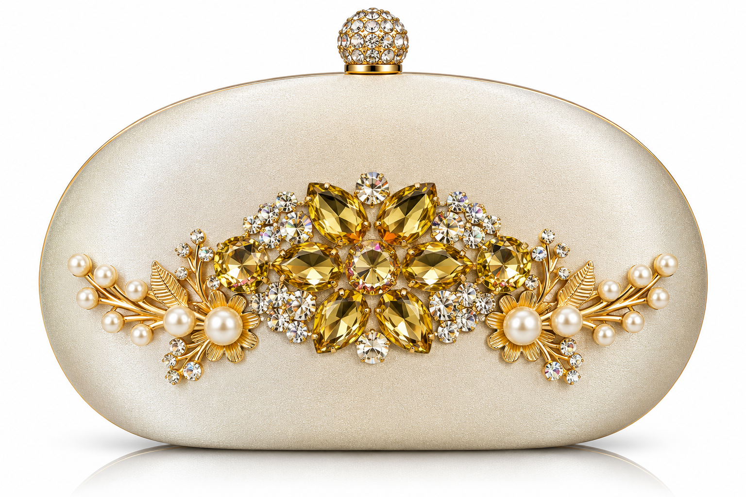 Miles London Starlight Pearl Clutch