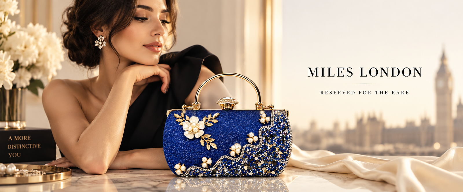 Miles London homepage campaign banner