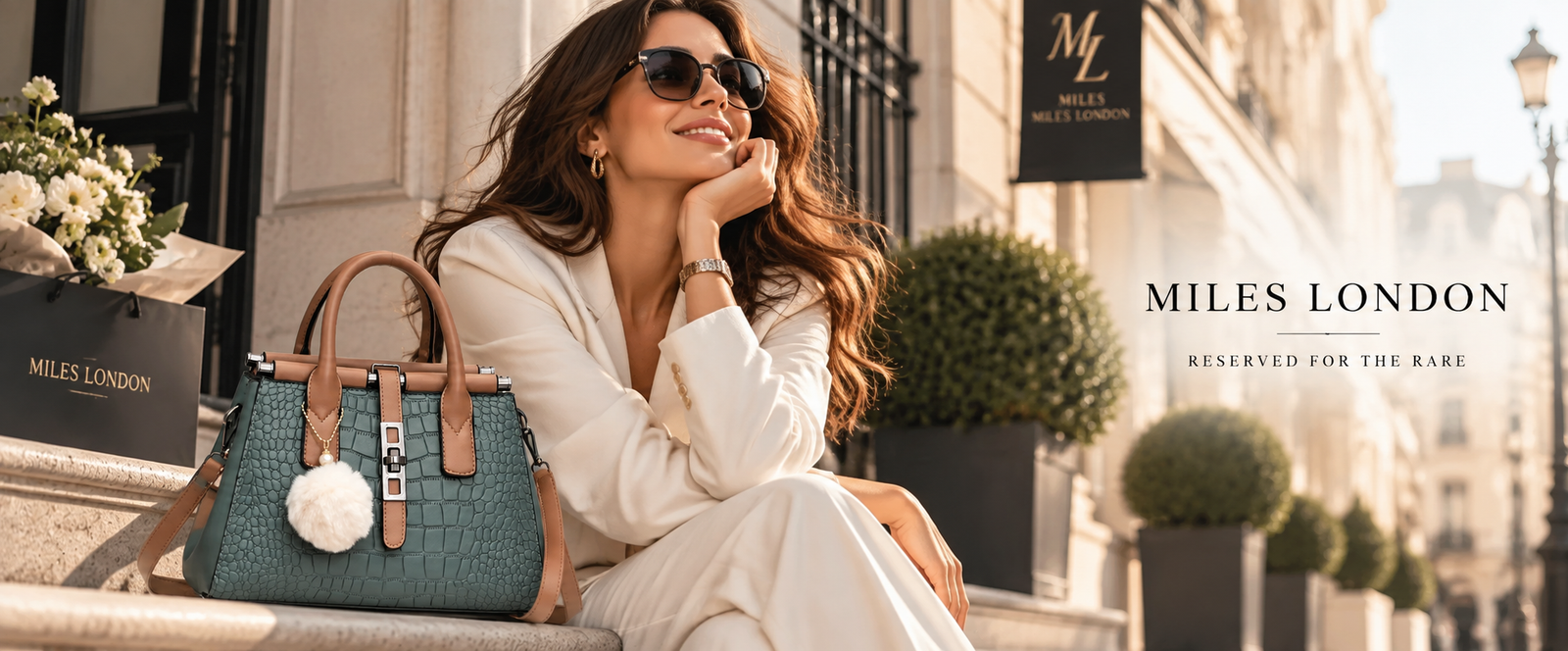Miles London homepage campaign banner